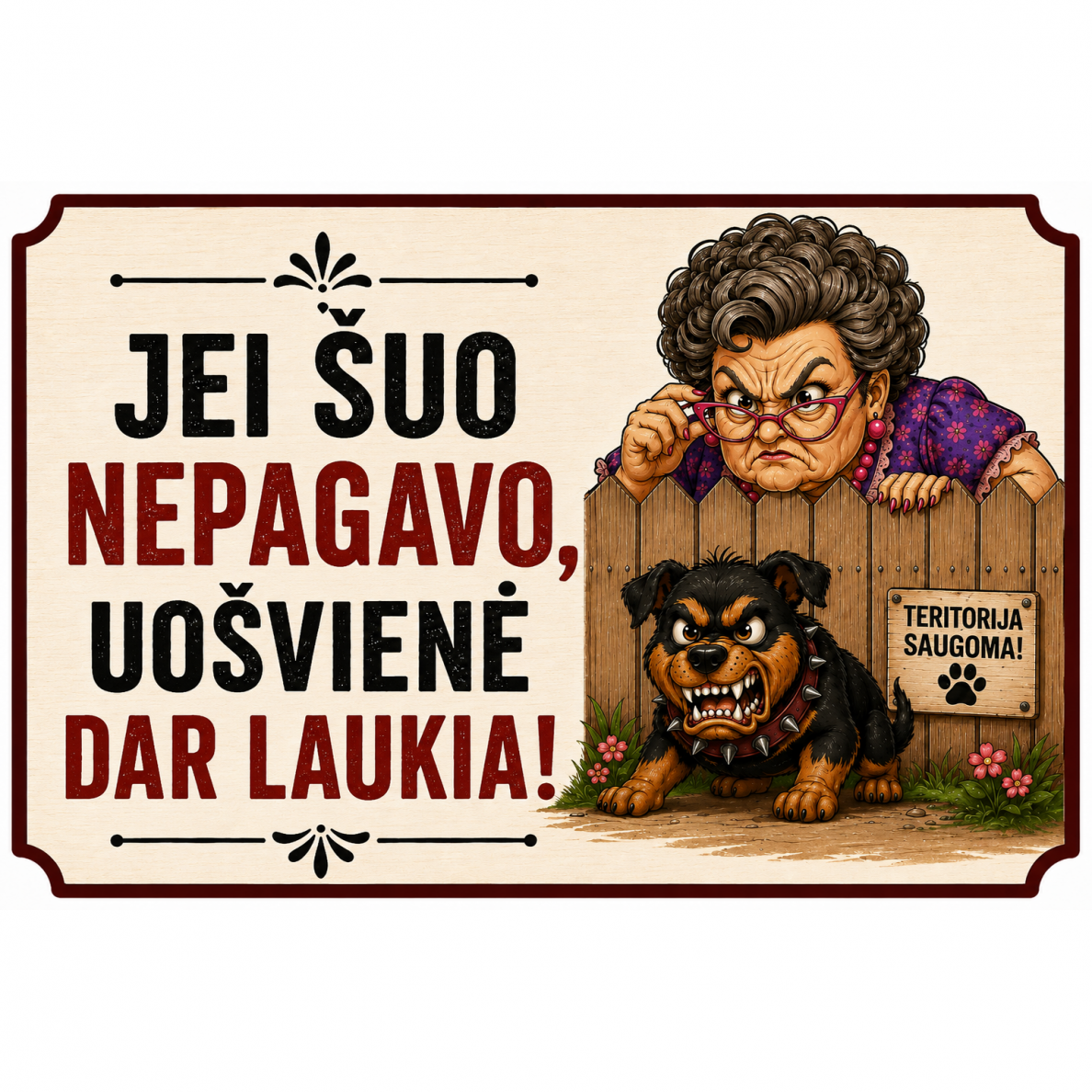 Jei šuo nepagavo