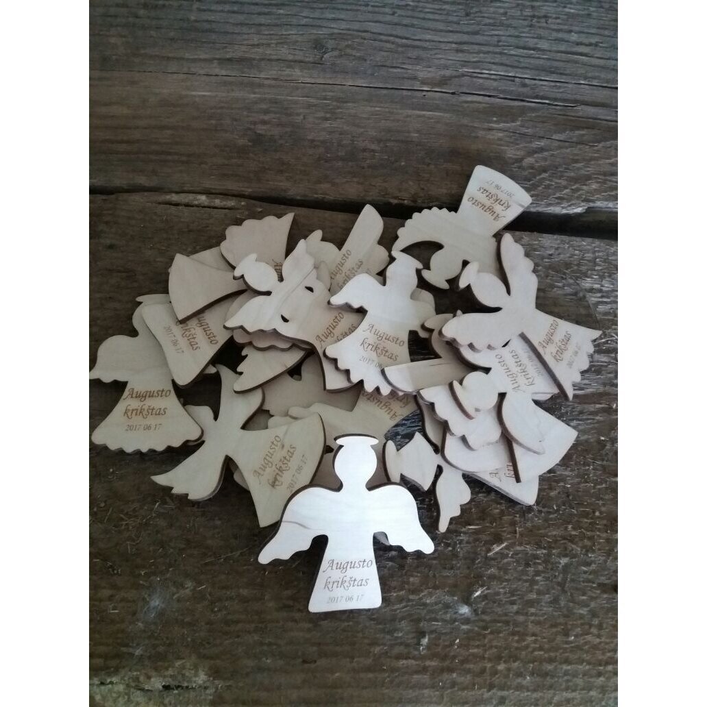 Graviruotas magnetukas "Angeliukas"