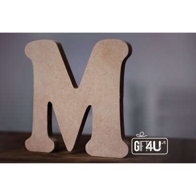 Pastatoma raidė 20 cm aukščio