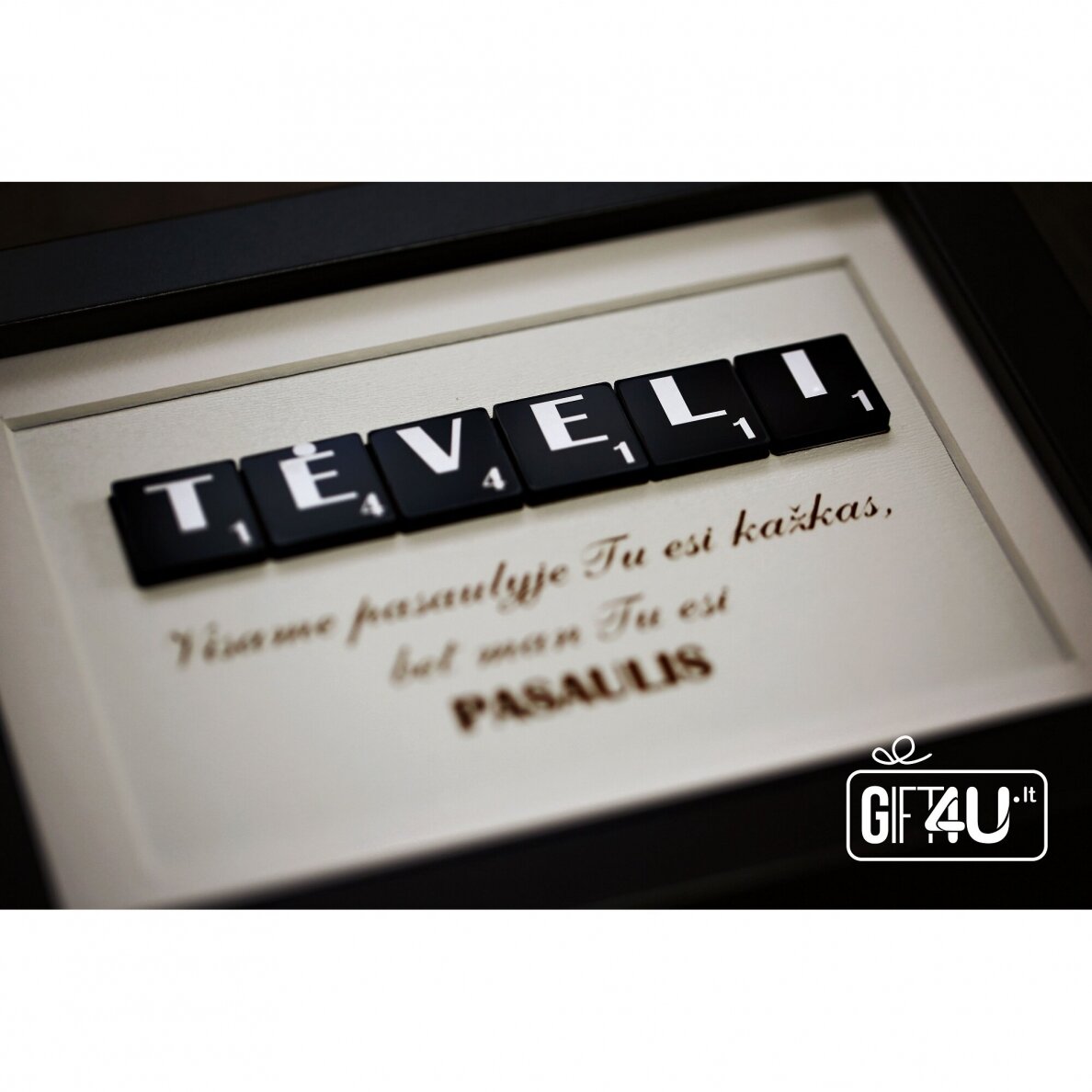 Rėmelis tėveliui