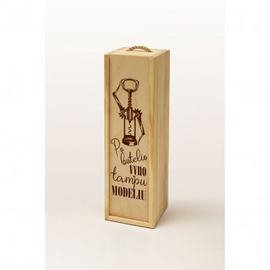 Vyno dėžė „Tampu modeliu“